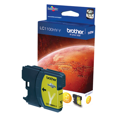 Brother LC-1100HYY ink cartridge 1 pc(s) Original Yellow Brother LC-1100HYY ink cartridge 1 pc(s) Original Yellow